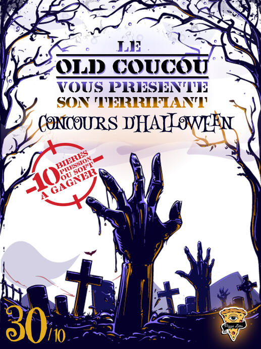 OldCoucou - Affiche Halloween
